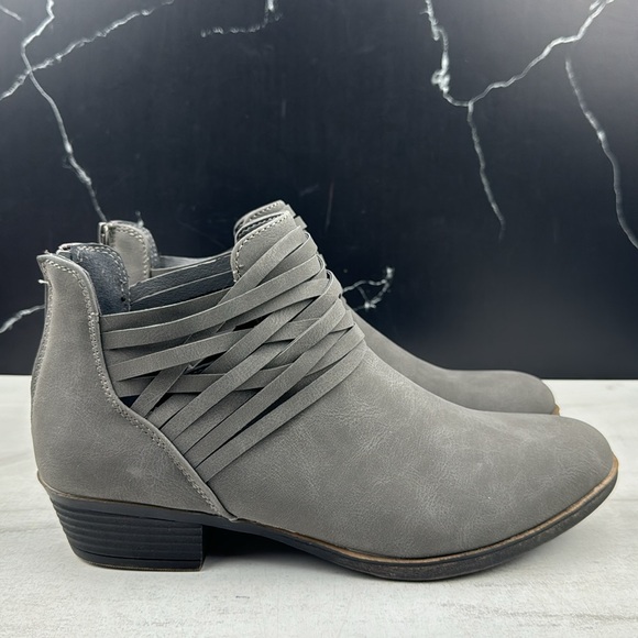 Rampage Rhodie Women’s Ankle Bootie Gray sz 9 - Picture 6 of 12